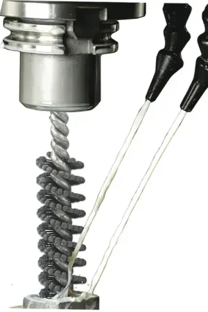 FLEX-HONE CHA64M18 Silicon Carbide .235"-1/4" Bore Diameter Range Honing Tool - Medium Grade, With Chamfer Style Clearance