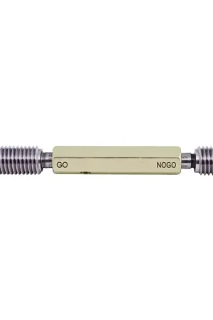 ASIMETO 695-27-2 Thread Plug Gage With Handle Type, Go/No Go Style, 2B Class Threaded Plug Gage Top Rated