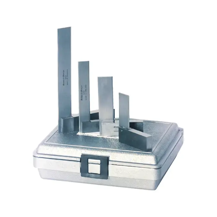 Super Sale TESA BROWN & SHARPE 599-540-2346 4 Number of Pieces, 2", 3", 4", 6" Blade 1-1/2", 2-1/2", 3", 4" Beam Solid Square Set