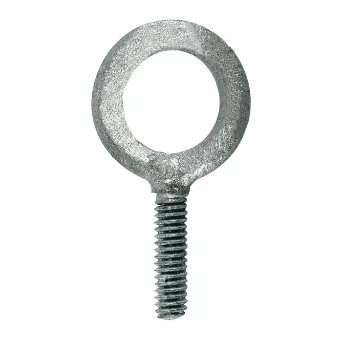 CHICAGO HARDWARE 26117 3 1/2"-13 Thread Size, 1-1/2" Thread Length, Hot Galvanized Plain Eye Bolt Premium