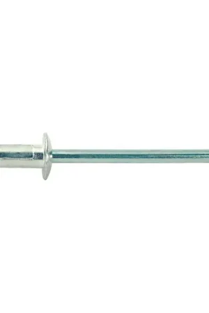 VALUERIVET AB63-67MGV .189" - .437" Grip Range, 11 Drill Size, Aluminum Rivet, Clear Zinc Plated Steel Mandrel Rivets Get Yours