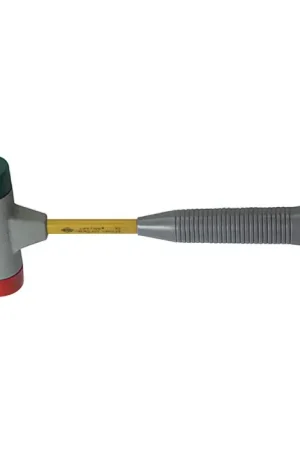 Must Have NUPLA 11235 1-3/8" Face Diameter, 16 oz. Head Weight, 11-3/4" Handle Length Plastic Mallet