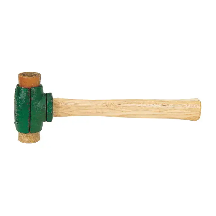GARLAND 31001 1-1/4" Face Diameter, 1.5 lbs. Head Weight, 11" Overall Length Rawhide Face Mallet Instant Buy