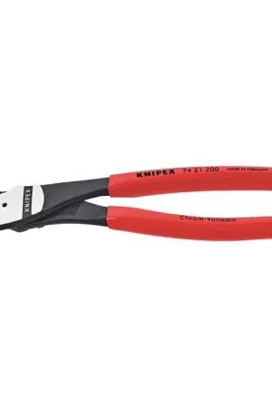 Fresh Stock KNIPEX 74 21 200 7/8" Jaw Length, 8" Overall Length Diagonal Cutting Pliers