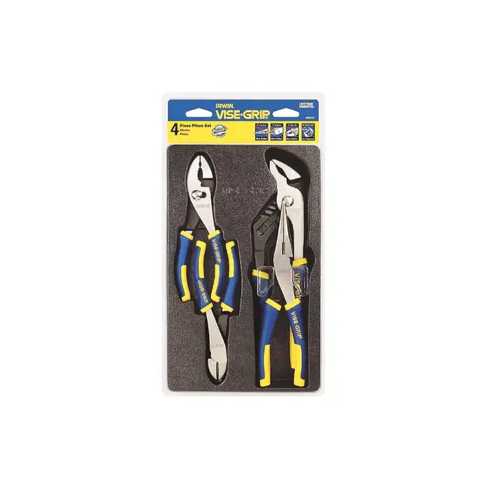 Hassle-Free Returns IRWIN 2078707 - 4 Piece Mixed Plier Set