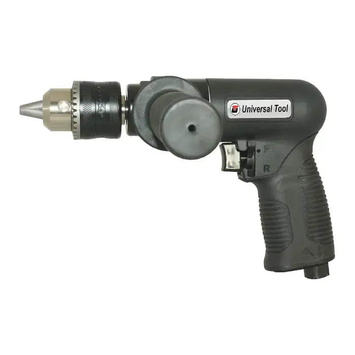 UNIVERSAL TOOL UT2855R 1/2" Chuck Capacity, 0.75 Horsepower, 450 RPM No Load Speed Pneumatic Drill Hot Deal