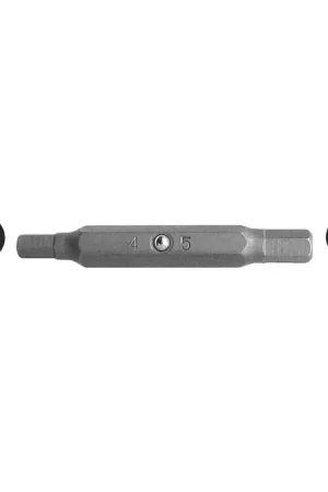 Reduced Price MEGAPRO HD4.00-5.00 4mm & 5mm Hex Size, 2" Overall Length, Hex Double Ended Insert Bit Type Hex Socket Bit
