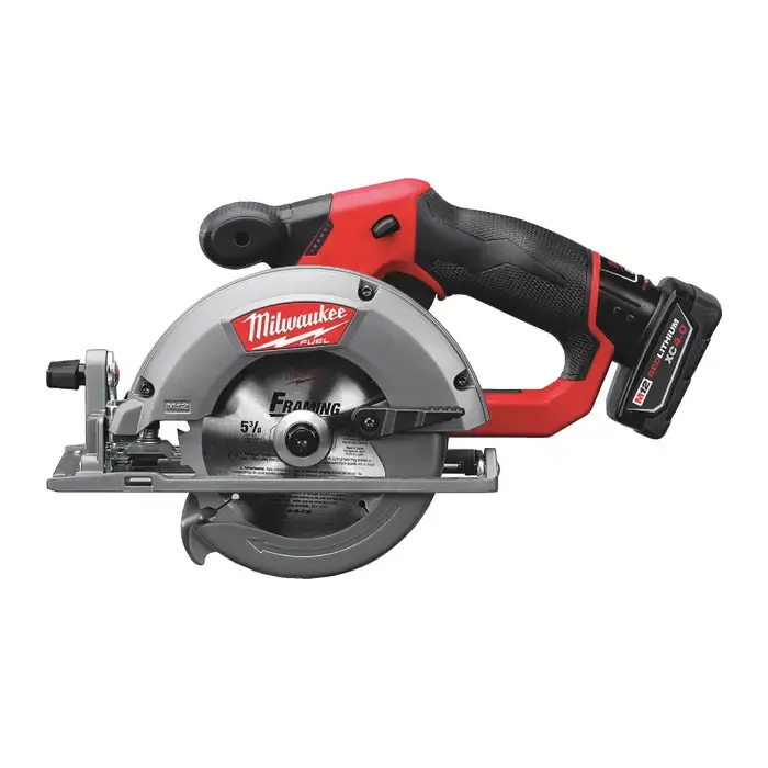 Discount MILWAUKEE 2530-21XC 5-3/8" or 5-1/2" Blade Diameter, 3,600 No Load RPM, 1-5/8" Max. Depth of Cut Circular Saw