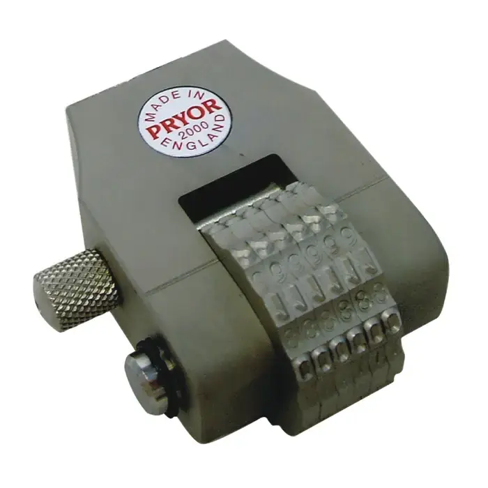 PRYOR MNH015NO3 1/16" Character Size, 3 No. of Wheels Numbering Head While Supplies Last