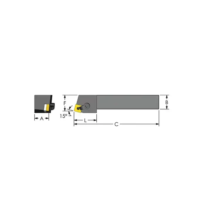 ULTRA-DEX MSRNR 20-4D - MSRNR20-4D, 1.25" External Multi-Clamp Holder - Type M for SNMG43_ Inserts, Right Hand Don't Miss Out