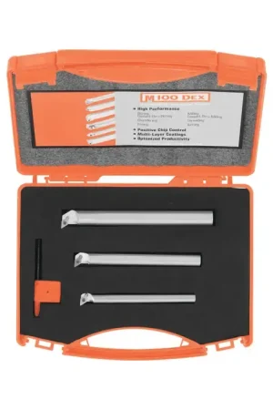 M100DEX 40-2400 3PC SET - SDUCR Multi-Holders Boring Bar Set, Right Hand Instant Buy