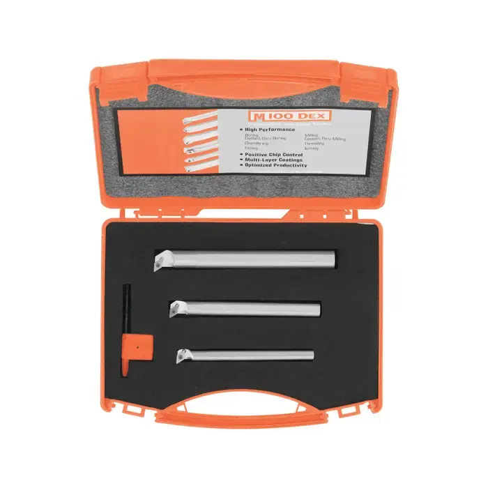 M100DEX 40-2400 3PC SET - SDUCR Multi-Holders Boring Bar Set, Right Hand Instant Buy