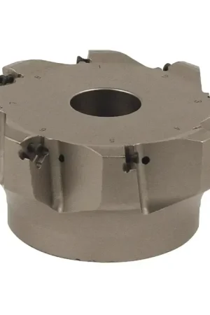 New Arrival KORLOY 1-06-021253 - HRMDCA09400HR-8, 4.000" Hi-Feed Indexable Face Mill for WNMX09T316 Inserts, Right Hand