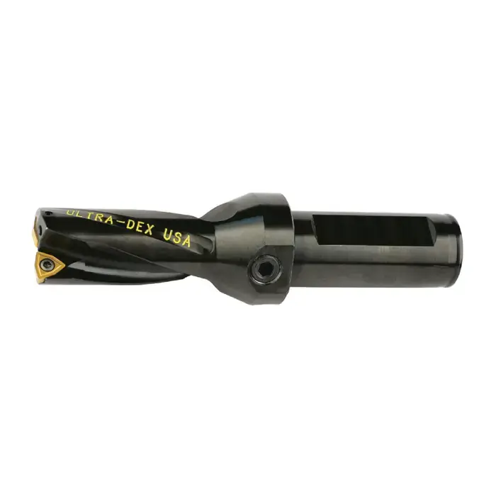 Popular ULTRA-DEX UD-1437-2D-125 - UD-1437-2D-125, 1.437" Drill Diameter Multi Point Drilling Holder, 2XD Drill Length Ratio, 1.250" Shank, WCMX DRILL