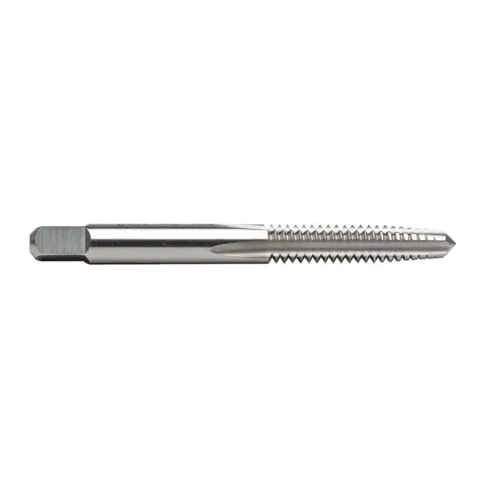 Instant Buy TTC 14-517-212 1-1/8"-12 Size, Taper Chamfer, 4 Flute, Bright High Speed Steel, Left Hand Cut Straight Flute Hand Tap