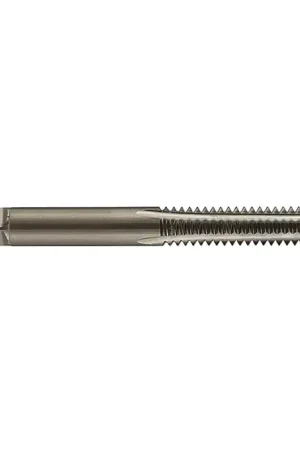 YMW 384867 5/16"-24 Size, H5 Thread Limit, Bottoming Chamfer, 3 Flute, Bright Solid Carbide, Right Hand Cut Straight Flute Hand Tap Best Seller