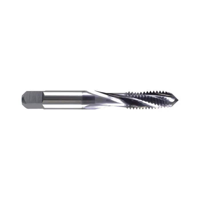 REGAL 072340MS 4-40 Size, H2 Thread Limit, Bottoming Chamfer, 3 Flute, TiAIN H.S.S PMX, Right Hand Cut Spiral Fluted Tap Last Chance