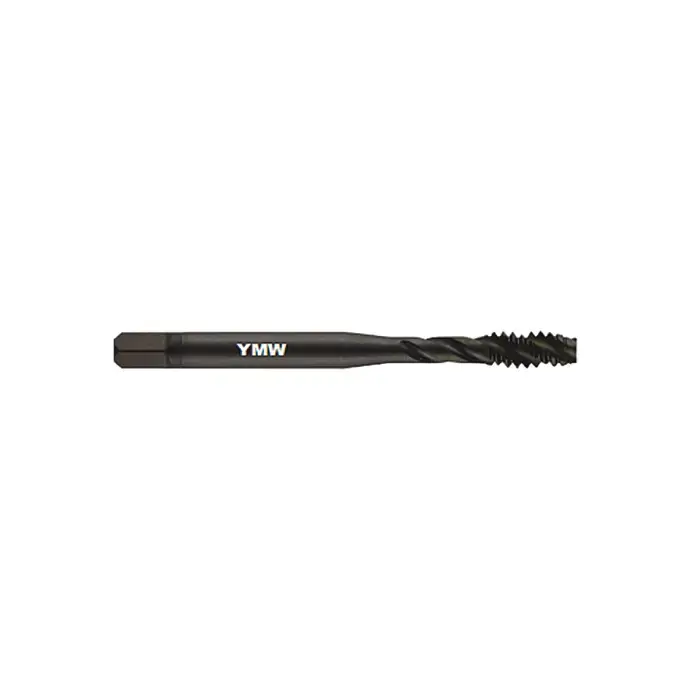 YMW 384640B 10-32 Size, H5 Thread Limit, Modified/Semi Bottoming Chamfer, 3 Flute, Bright Vanadium High Speed Steel, Right Hand Cut Spiral Fluted Tap Best Seller