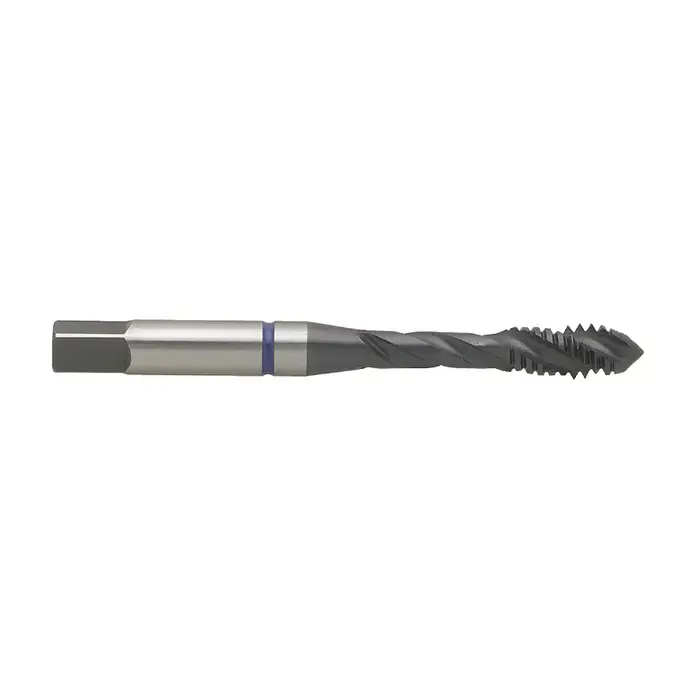 Cheap T&O 12-678-128 5/16"-24 Size, H3 Thread Limit, Modified/Semi Bottoming Chamfer, 3 Flute, AlTiN Vanadium High Speed Steel, Right Hand Cut Spiral Fluted Tap