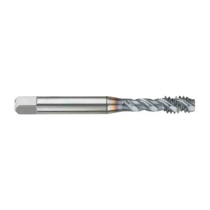 BALAX 43055-0QC M6-1 Size, D5 Thread Limit, Bottoming Chamfer, 3 Flute, TiCN Powdered Metal High Speed Steel, Right Hand Cut Spiral Fluted Tap Fast Shipping