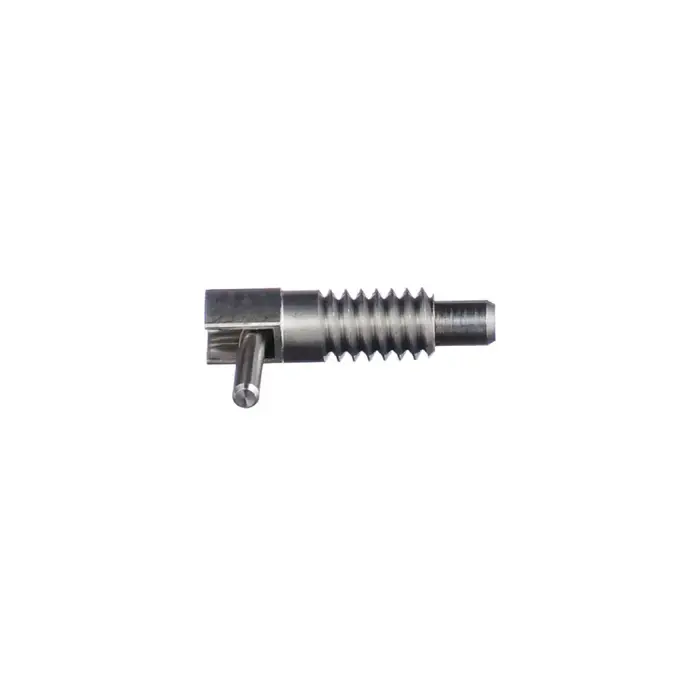 Popular VLIER SSFRSM16 M16x2.0 Thread Size, 27.4mm Thread Length, 9.7mm Plunger Dia., Stubby L-Handle Stainless Steel Hand Retractable Spring Plunger