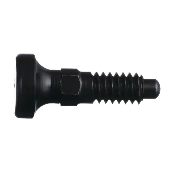 VLIER PRT250P 1/4"-20 Thread Size, 1/2" Thread Length, 0.160" Plunger Dia., Knob Handle Steel Hand Retractable Spring Plunger Express Delivery