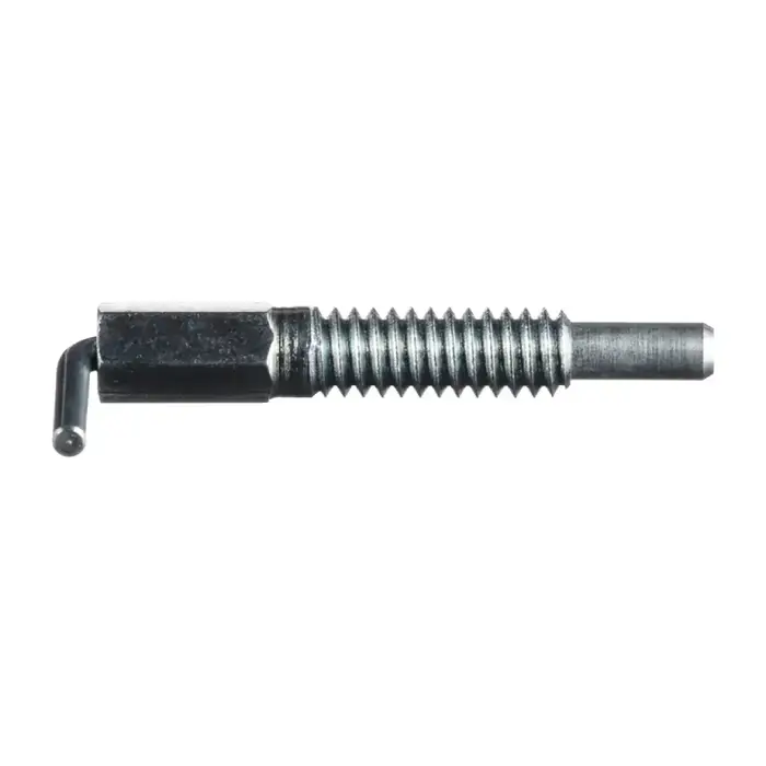 Fast Shipping VLIER FRNM6 M6x1.0 Thread Size, 20mm Thread Length, 4mm Plunger Dia., L-Handle Steel Hand Retractable Spring Plunger