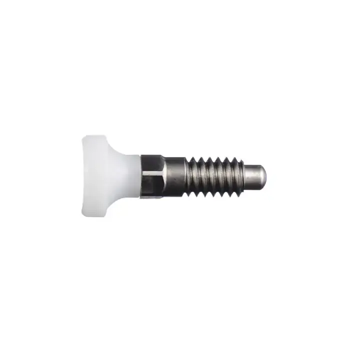Luxury VLIER SPRT250 1/4"-20 Thread Size, 0.160" Plunger Dia., Knob Handle Stainless Steel Hand Retractable Spring Plunger