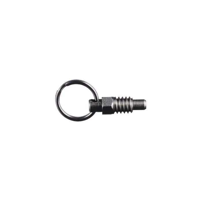 Fan Favorite VLIER SPRSN250A 1/4"-20 Thread Size, 0.56" Thread Length, 0.160" Plunger Dia., Stubby Pull Ring Stainless Steel Hand Retractable Spring Plunger