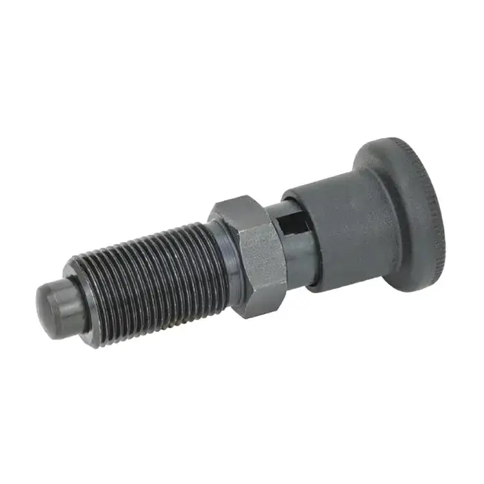 Genuine J.W. WINCO 817-16-20-1X8-C 1"-8 Thread Size, 16mm Plunger Dia., 33mm Handle Dia. Indexing Plunger
