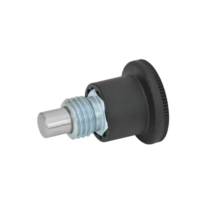 One Day Deal J.W. WINCO 822.6-0.249-1/2X20-B 1/2"-20 Thread Size, 6.3mm Plunger Dia., 27.9mm Handle Dia. Indexing Plunger