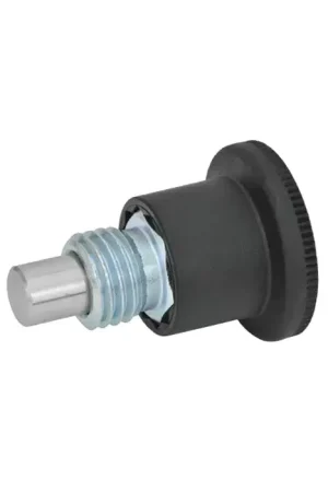 J.W. WINCO 822.6-6-M10-B M10 Thread Size, 6mm Plunger Dia., 25mm Handle Dia. Indexing Plunger New Release