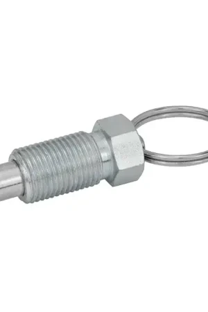 J.W. WINCO 717-5-M8-A-ST M8 Thread Size, 0.200" Plunger Dia., 0.71" Handle Dia. Indexing Plunger Time-Limited