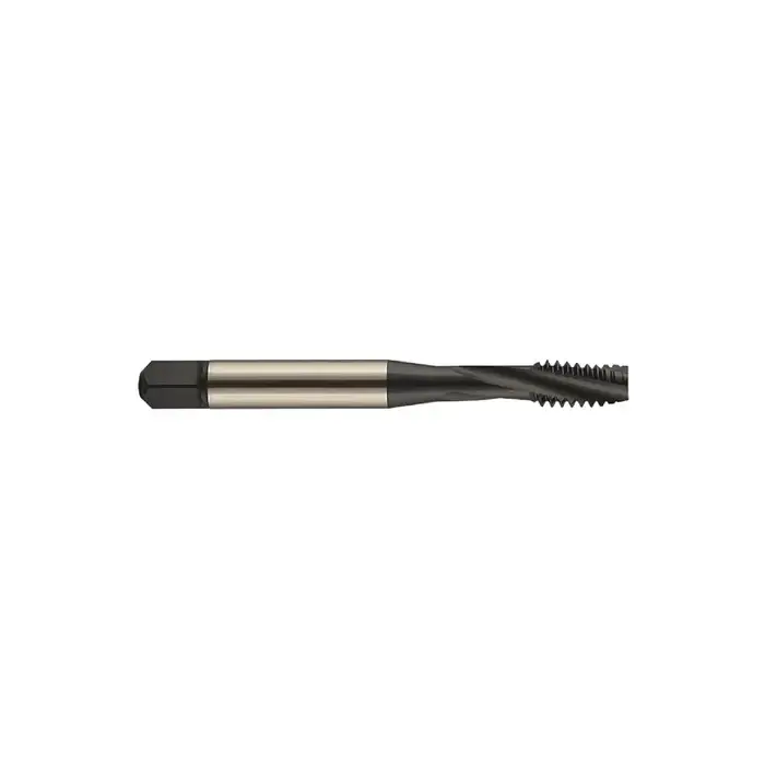 YMW 387504 6-32 Size, H2 Thread Limit, Modified/Semi Bottoming Chamfer, 3 Flute, Black Oxide Vanadium High Speed Steel, Right Hand Cut Spiral Fluted Tap High Quality