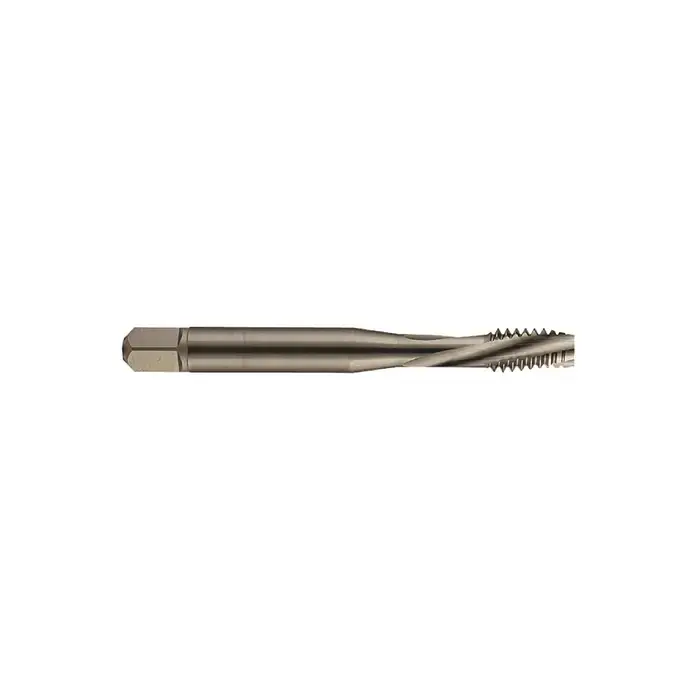 Holiday Sale YMW 385674 1/4"-28 Size, H7 Thread Limit, Plug Chamfer, 3 Flute, Nitride Surface Toughening Treatment Vanadium High Speed Steel, Right Hand Cut Spiral Fluted Tap