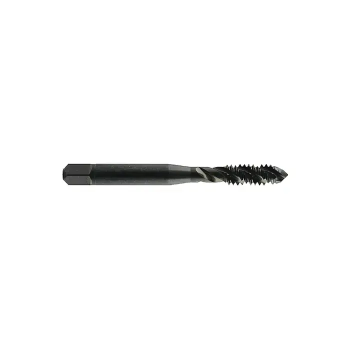 YMW 6-32 Size, Class 2B Fit Thread Limit, Modified/Semi Bottoming Chamfer, 3 Flute, Black Oxide Vanadium High Speed Steel, Right Hand Cut Spiral Fluted Tap Exclusive Offer