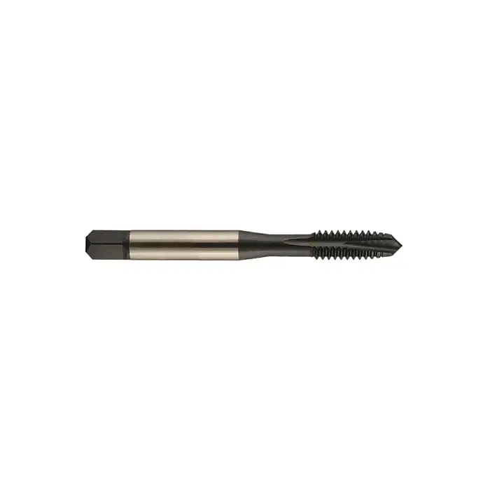 In Demand YMW 385563 5/16"-24 Size, H6 Thread Limit, Plug Chamfer, 3 Flute, Black Oxide Powdered Metal High Speed Steel, Right Hand Cut Spiral Pointed Tap