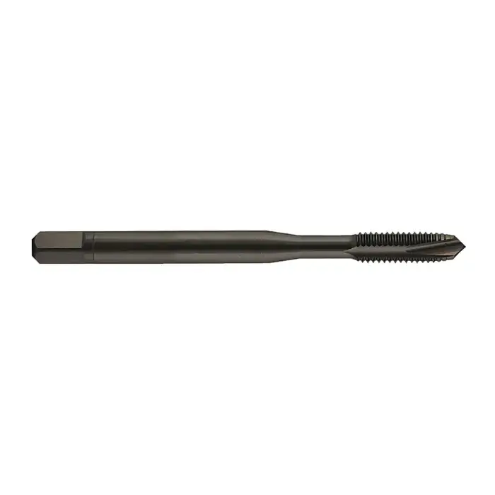 Certified YMW 382621 1/2"-13 Size, H3 Thread Limit, Plug Chamfer, 3 Flute, Black Oxide Vanadium High Speed Steel, Right Hand Cut Spiral Pointed Tap
