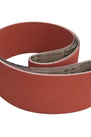 JAGUAR ABRASIVES 348781 120 Grit Abrasive Belt - 1" Width, 42" Length Express Delivery