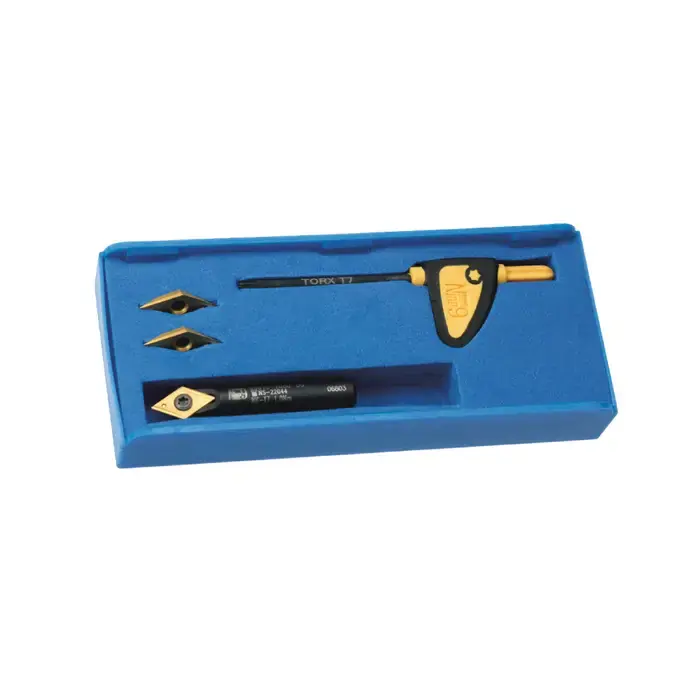 Limited Offer EVEREDE NINE9 99619-V045-03K-32 - 99619-V045-03K-32, 45° Engraving Holder Set with Inserts, V04506T1W06