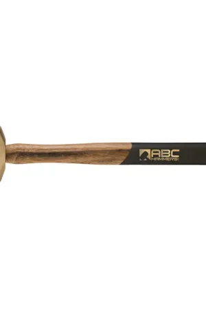 Discount ABC HAMMER ABC4BW 1-3/4" Face Diameter, 4 lbs. Head Weight, 17" Overall Length Brass Hammer
