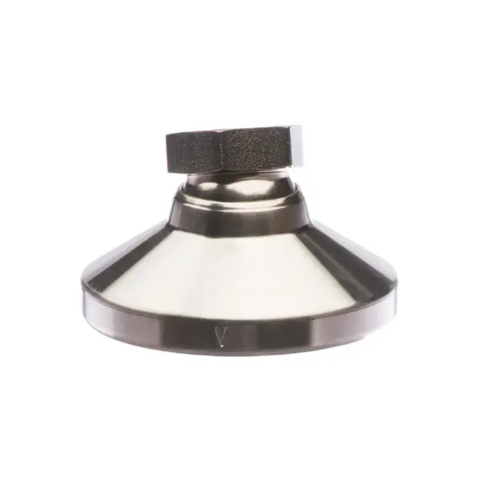 VLIER SSPM16B M16x2.1 Thread Size, 64mm Base Dia., 6,012 lbs. Load Capacity, Stainless Steel Socket Leveling Mount Special Discount