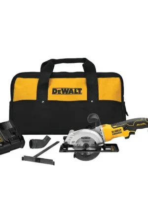 Exclusive Offer DEWALT DCS571P1 4-1/2" Blade Diameter, 4,500 No Load RPM, 1-9/16" Max. Depth of Cut Circular Saw