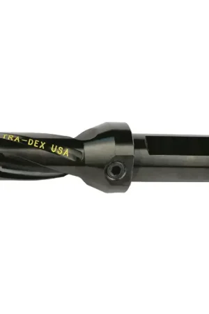 TERRA CARBIDE - TDWC-0875-2D-0750, 0.875" Drill Diameter Multi Point Drilling Holder, 2XD Drill Length Ratio, 0.750" Shank, WCMX DRILL Top Rated
