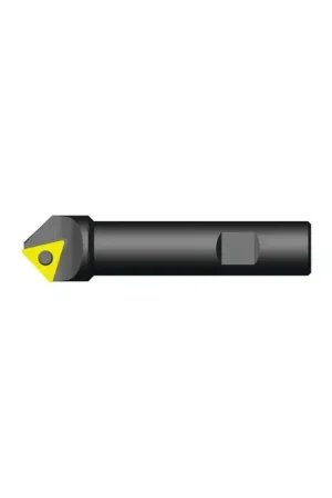 Best Choice ULTRA-DEX 909-000-529 - E45C-D.188-1-.750-3, 45° Chamfering / Countersinking Holder, TCMT3(2.5)