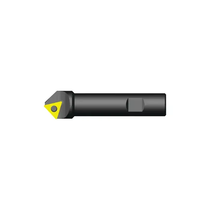 Best Choice ULTRA-DEX 909-000-529 - E45C-D.188-1-.750-3, 45° Chamfering / Countersinking Holder, TCMT3(2.5)