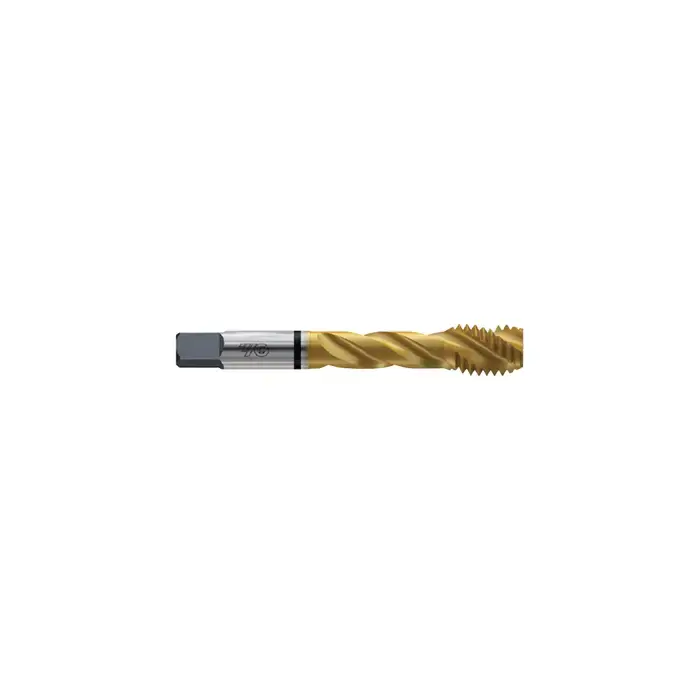 Weekend Sale YG1 3/4"-10 4FL H5 Modified Bottoming EX TiN Spiral Fluted Combo Tap T6705N