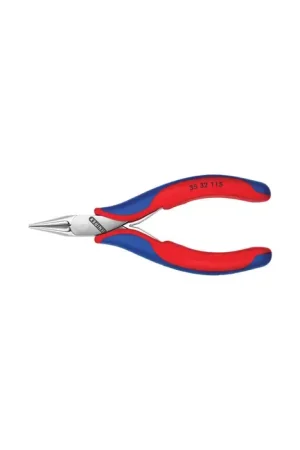 KNIPEX 35 32 115 57/64" Jaw Length, 4-1/2" Overall Length, Electronics Pliers-Round Tips Type Electronics Pliers Buy Today