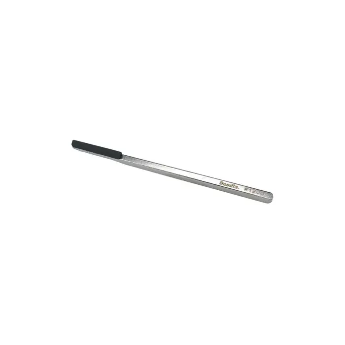 Fan Favorite BESDIA RSH03120 1-1/2" Diamond Area, 1200 Grit Diamond Dressing Stone - Steel Handle, 5-1/2" Overall Length