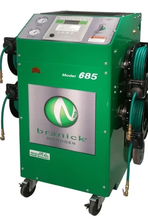 Branick 685 Mobile Nitrogen Generator System w/Hose Reels PN 00-0108 High Quality